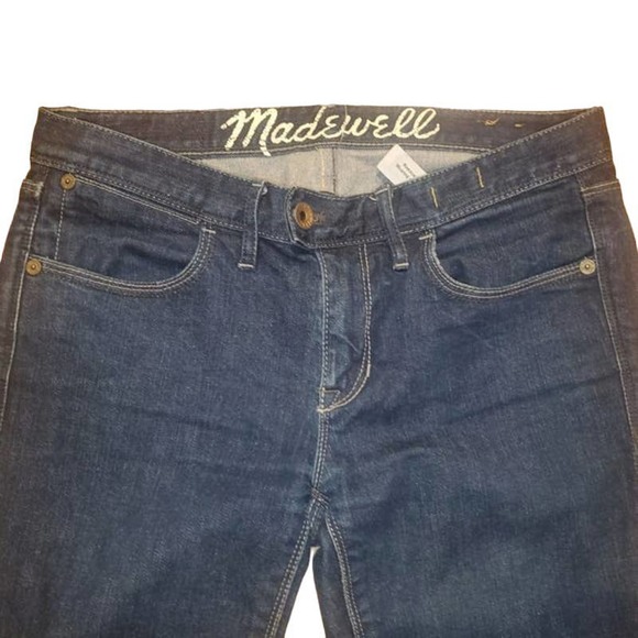 Madewell Skinny Jeans Dark Blue - Picture 1 of 3